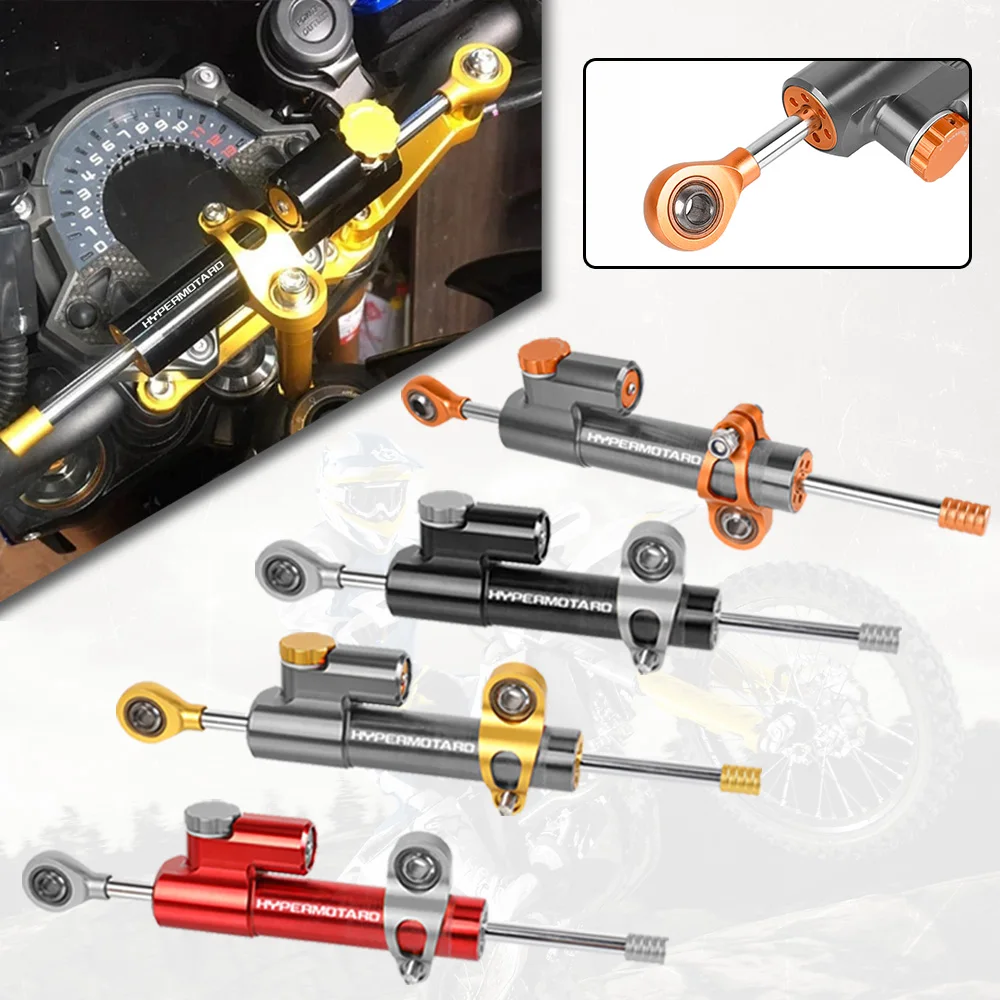 

For DUCATI HYPERMOTARD 698 796 939 950 Mono SP 2010-2024 2025 2026 Aluminum Motorcycle Damper Steering Stabilize Safety Control