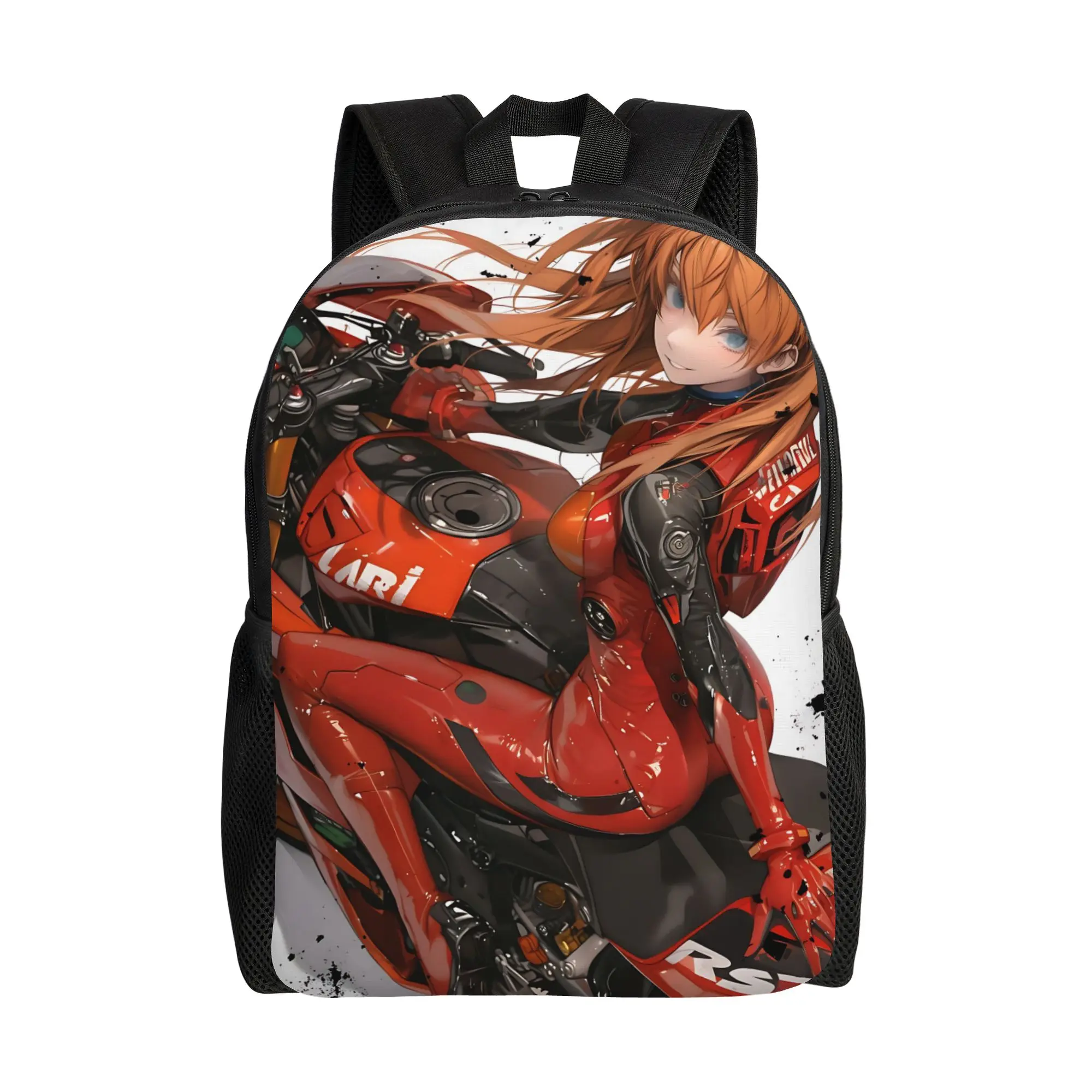 

Bandai Neon Genesis Evangelion EVA backpack ita bag Asuka mochila Fashion Journey Sturdy Shoulder Rucksack