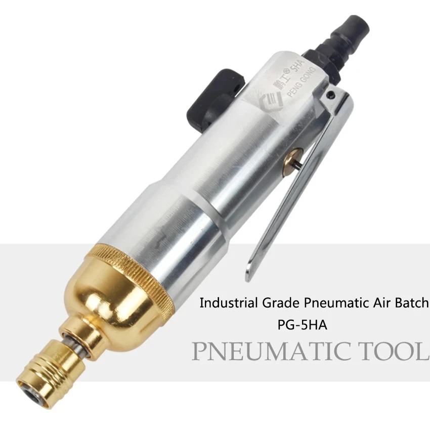 Pneumatic Tool，Straight Shank Air Screwdriver 1/4 Inch Impact Screwdriver with Variable Speed