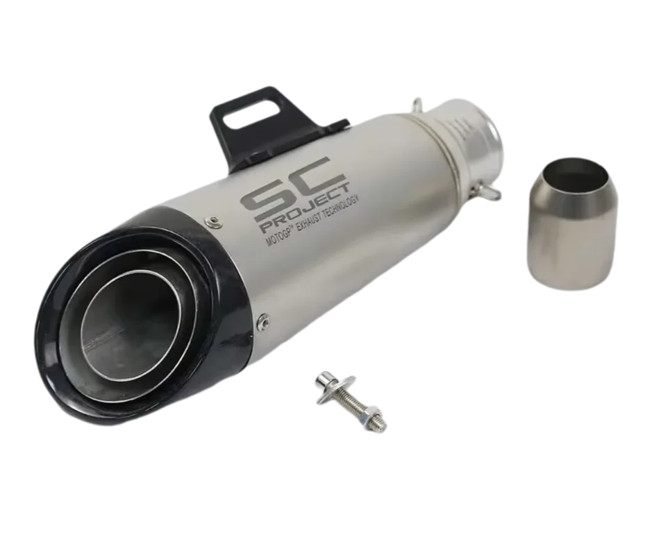 51mm motorcycle muffler exhaust pipe project suitable for Yamaha R1 R3 CBR600RR R6 Ninja 400 Z800 Z900 Z1000 GSXR MT07