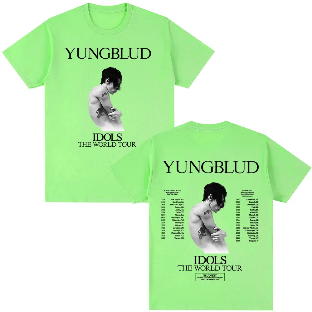 Yungblud IDOLS The World Tour 2025 Merch T Shirt Fan Gift Men