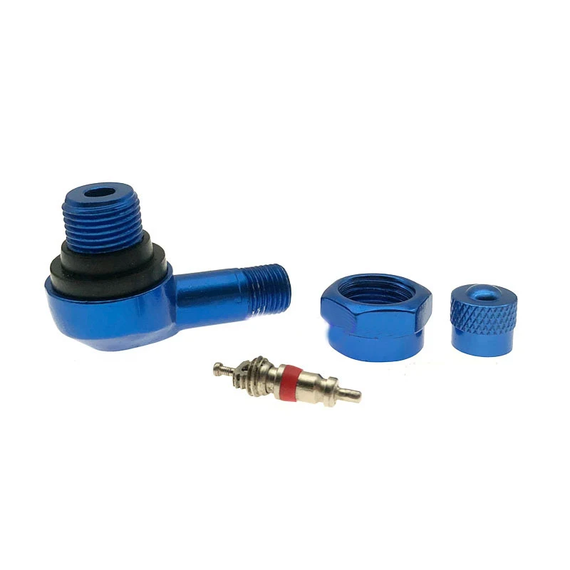 Car Tire Valve Nozzle Clamp Aluminum Alloy Motorcycle Wheel Tyre Pump Nozzle Chuck Cap Inflator Connector Auto Accessories 4PCS