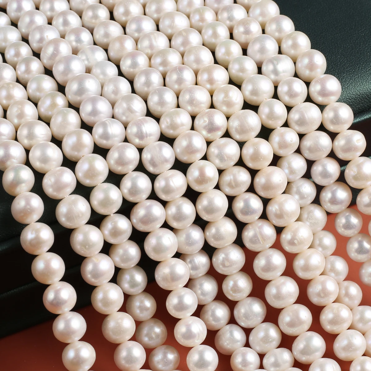 Natural Pearl Beads Irregular Shape White Freshwater Pearls for Jewelry Making Necklace Bracelet