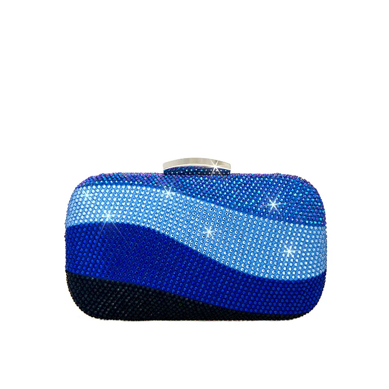

Радужная ручная сумка для вечернего ужина, женский клатч, овальная сумка для свадебной вечеринки