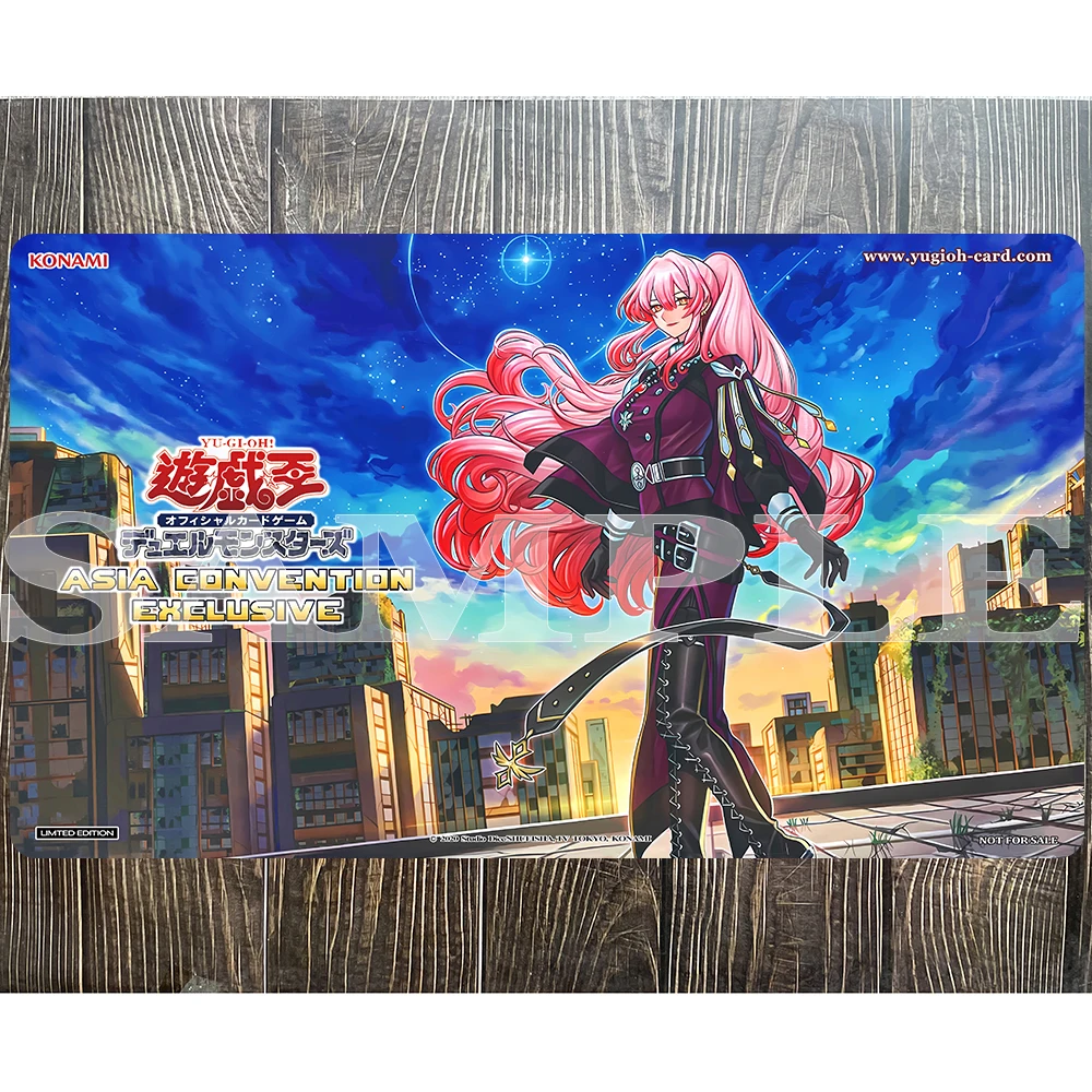 

Yu-Gi-Oh Playmat Exosister Malfa Game Card Pad YGO Mat KMC TCG OGC YuGiOh Mat-138