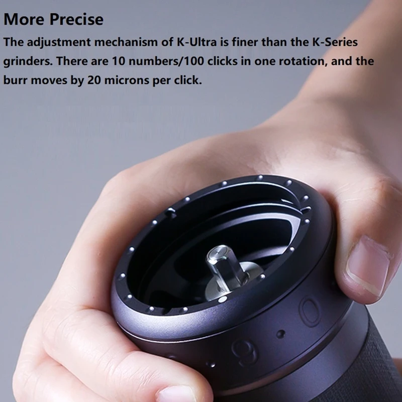 New 1Zpresso Kultra Manual Coffee Grinder foldable handle portable coffee grinder coffee mill grinding manual coffee
