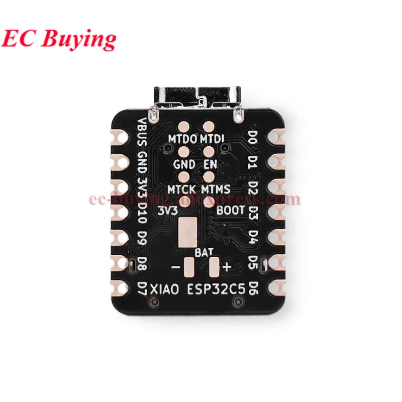 5Pcs/1pc Seeed Studio XIAO-ESP32-C5 2.4GHz 5GHz Dual Band Wi-Fi 6 Ble 5 IEEE Zigbee Thread RISC-V IOT Development Board Module