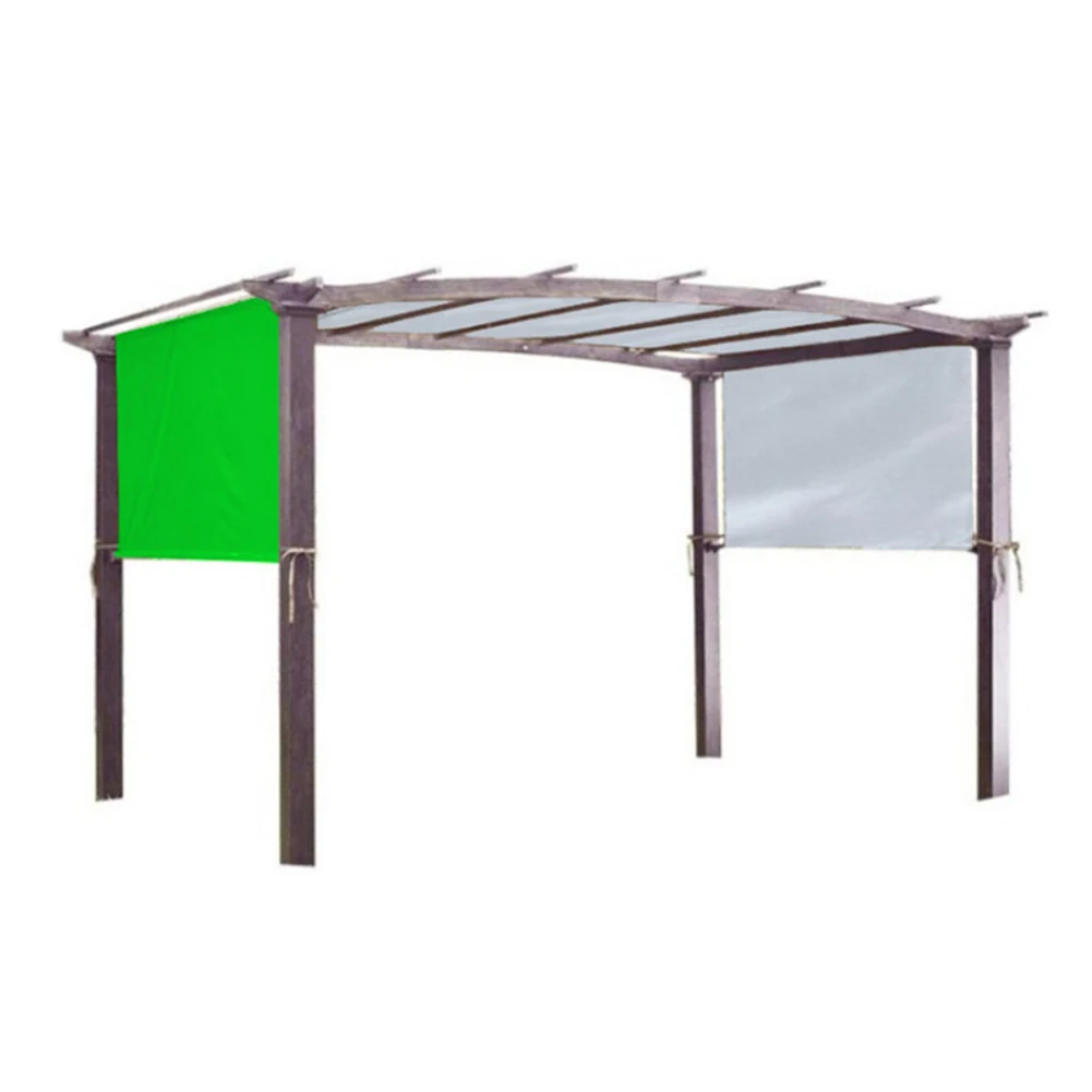 

5,2*2 м открытый навес для перголы, навес для террасы патио, солнцезащитный козырек для крыльца, 190T, посеребренный полиэстер, чехол для тетради для тафры