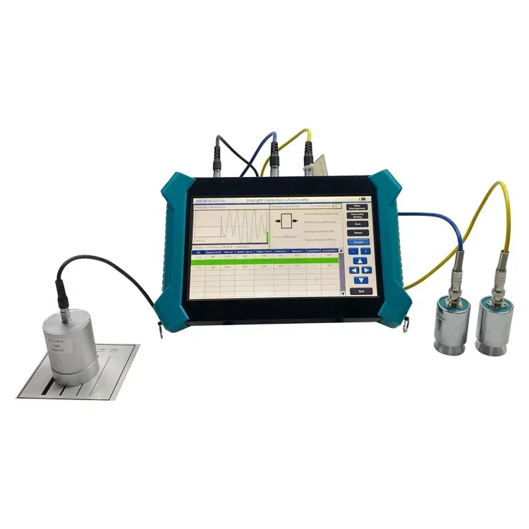 2026 Premium Ultrasonic Concrete Crack Detector For Measure Crack Width and Depth