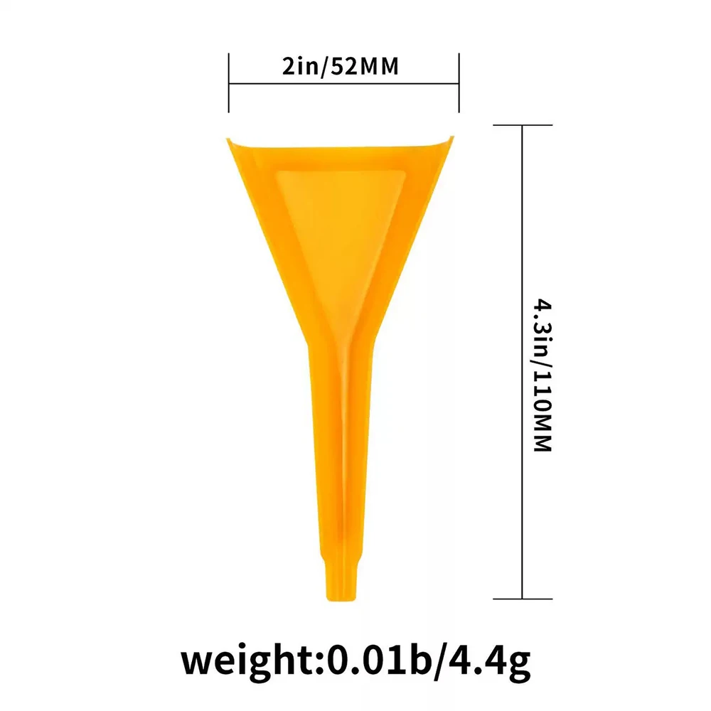 4.3*2.1inch,1/3pcs, Plastic Funnel Multi-Purpose Long Neck Funnel For Pre-rolled Cones Rolling Paper Cones, Funnel Tool, Hous