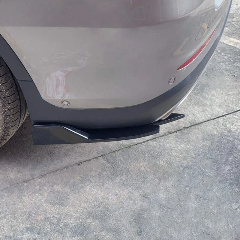Rear Wrap Angle Anti-Collision Universal Lip Decorative Spoiler Rear Bumper Protection Rear Side Skirt Auto Parts