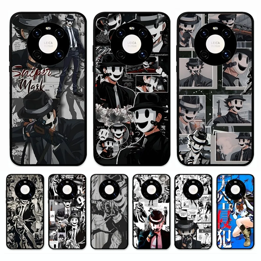 Anime High Rise Invasion Sniper Mask Phone Case For Huawei Mate 10 20 30 40 50 lite pro Nova 3 3i 5 6 SE 7 pro 7SE