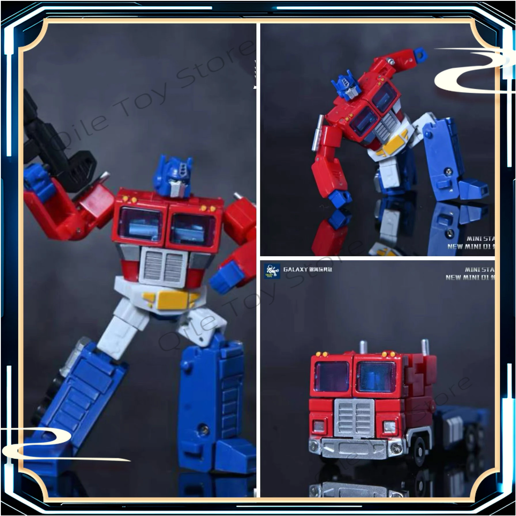 

In Stock GalaxyToys Transformed Toys Mini01 MINI-01 OP Mini 7cm Action Figure Robot Toy Action Figure Collection Gift