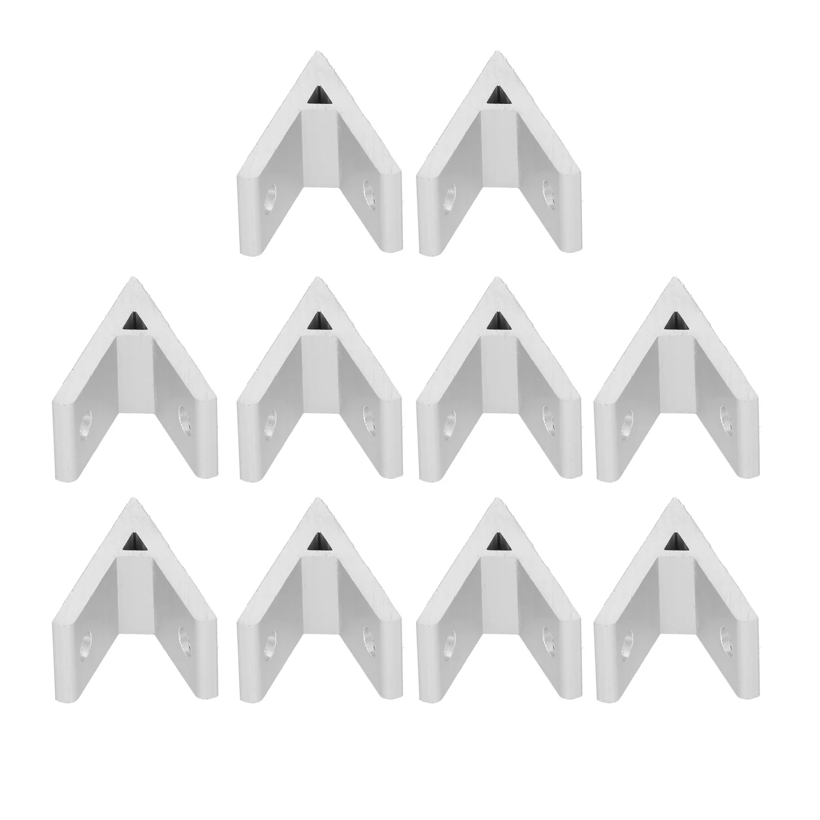 10Pcs Aluminium Angle Corner Industrial Profile Connector Accessories 203040455060