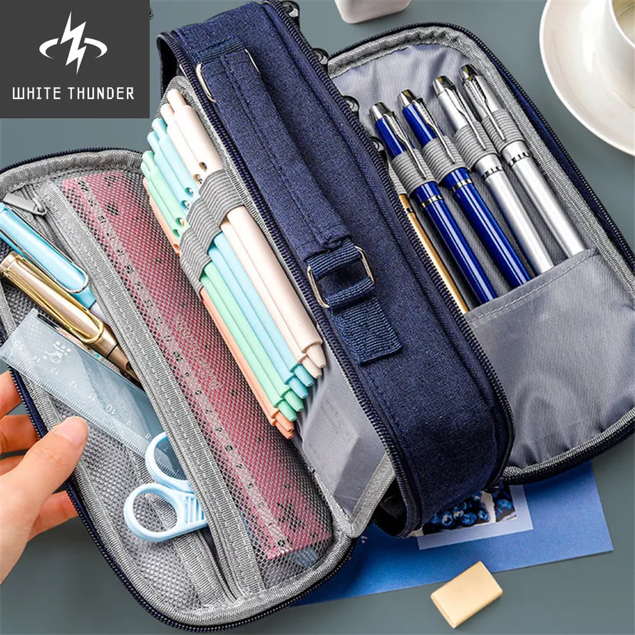 Pencil Cases Japanese Stationery Big Astuccio Scuola Pen Box Case Bag Trousse Scolaire Fille Estuche Kalemlik Pencilcase Fundas