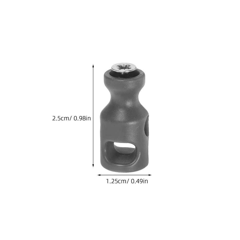 4pcs Plastic Drain Rod Connector Components for Basin Waste Rod Joiner Sink Vanity Drain Assembly Compatible with Standard Fits
