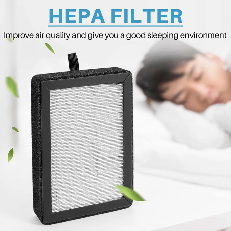 2Pcs Air Purifier Replacement For LEVOIT LV-H128-RF, 3-In-1 Pre,H13 True HEPA, Activated Carbon Filter,3Stage Filtration