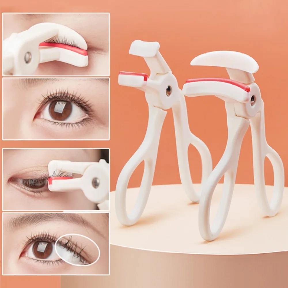 Natural Effect Eyelash Curler Silicone Pads Cosmetic Tool Clip Lash Curling Curler Eyelash Lift Tool Fit All Eyelash Shapes