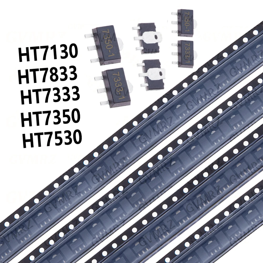 10/1000PCS SOT89 HT7130 HT7533 HT7530 HT7133 HT7333 HT7350 HT7833 HT7830 SOT89