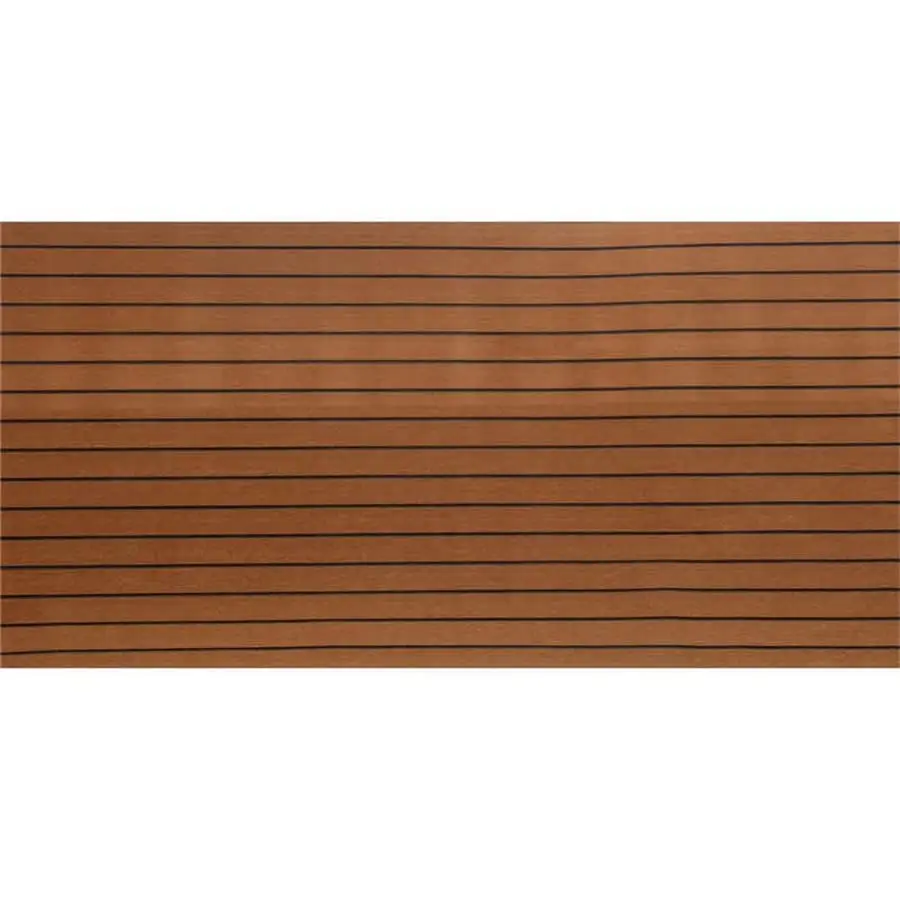 240x45cm Teak Eva Foam Boat Yacht Flooring Mat Decking Rug Self-Adhesive Pad