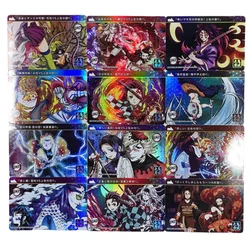 Demon Slayer Flash Card Kamado Tanjirou Nezuko Kochou Shinobu Rengoku Kyoujurou Diy Action Toy Figures Anime Game Collection