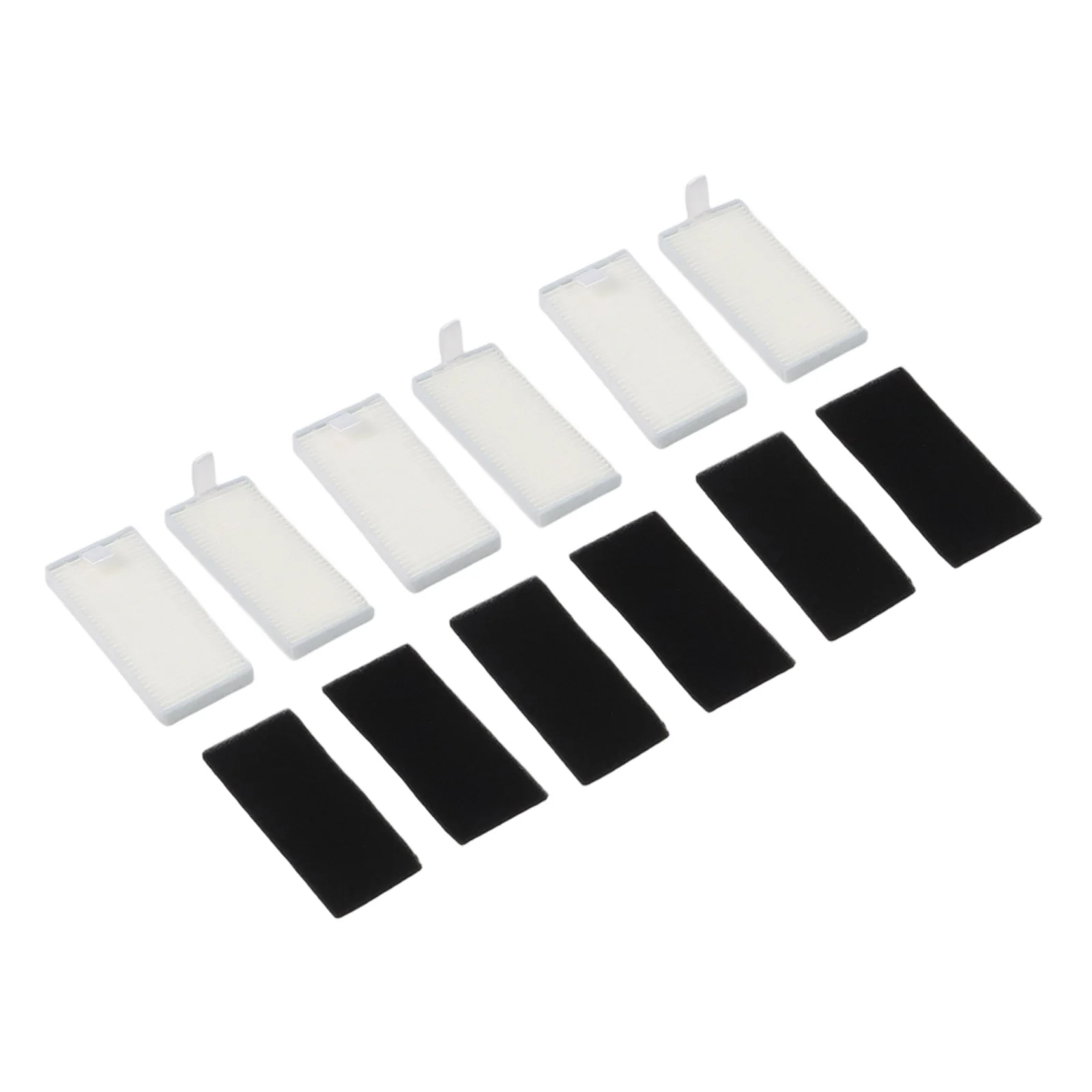 12pcs/Set Hepa Filters Side Brushes For Lefant M330/M330 for Pro Robot Vacuum Cleaner Replacement Parts Accessories