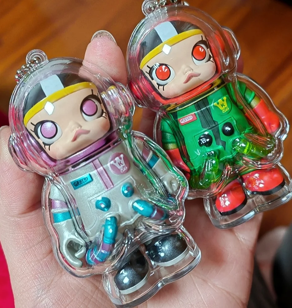 Original Molly Transparent 100% Protective Case Space Mega Astronaut Treasures First And Second Generation Display Box Gift