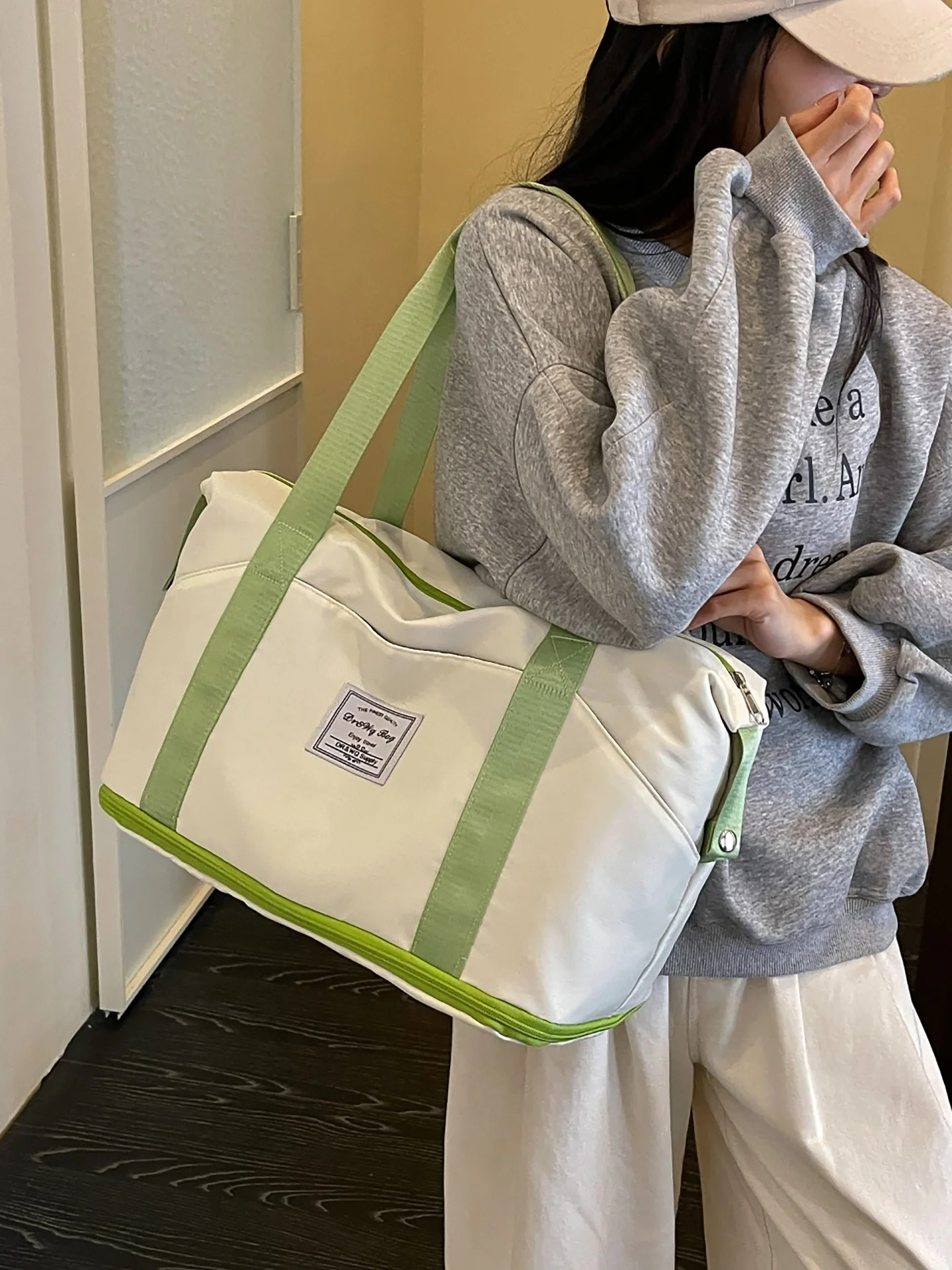 lightweight-short-trip-travel-bag-for-girls-school-uniform-clothing-single-shoulder-bag-baby-outdoor-storage-bag-fashion-trend