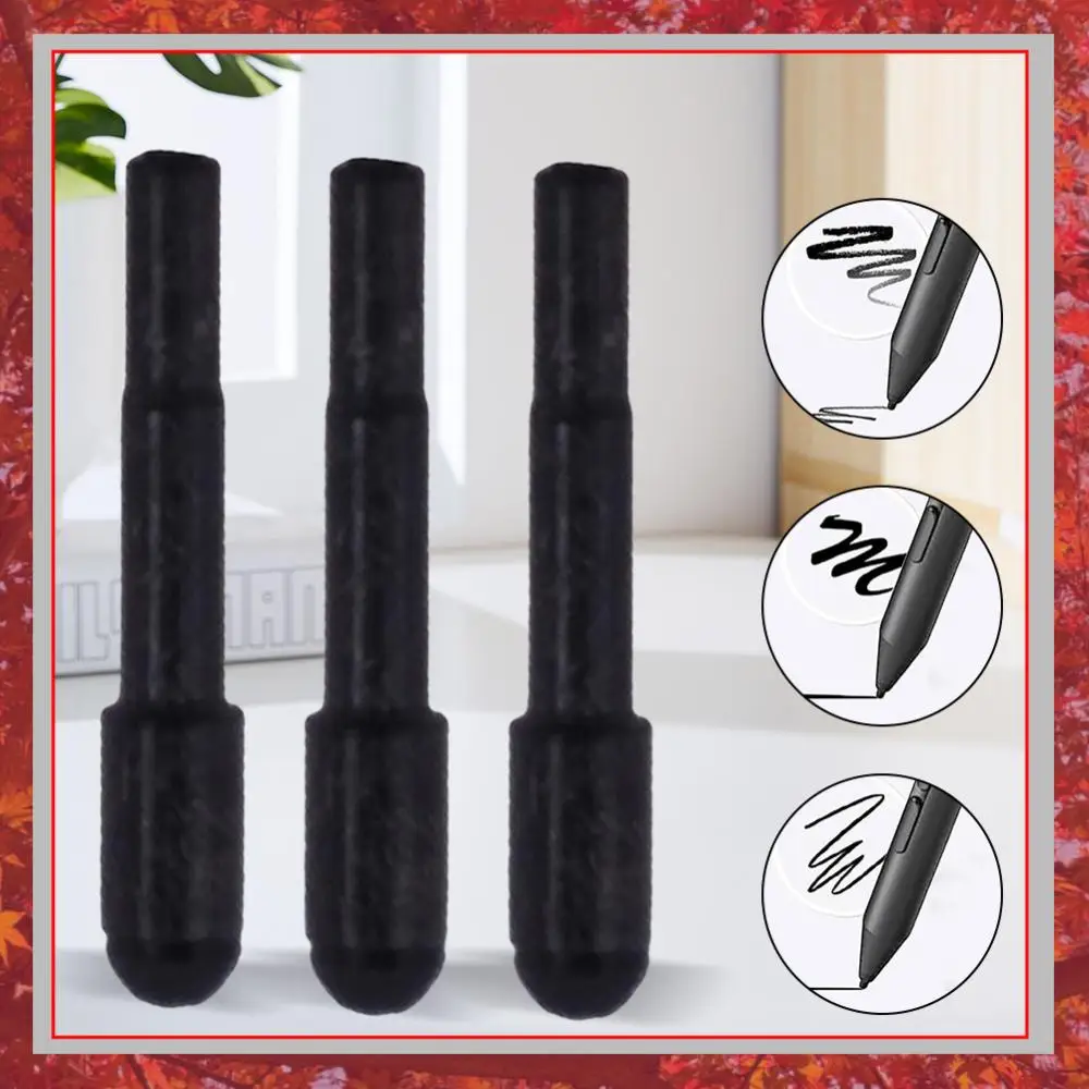 3Pcs Touch Pen Nibs with Clip Touch Nib Tips High Sensitivity Stylus Replacement Spare Pen Tips for Lenovo Thinkpad Active Pen 2