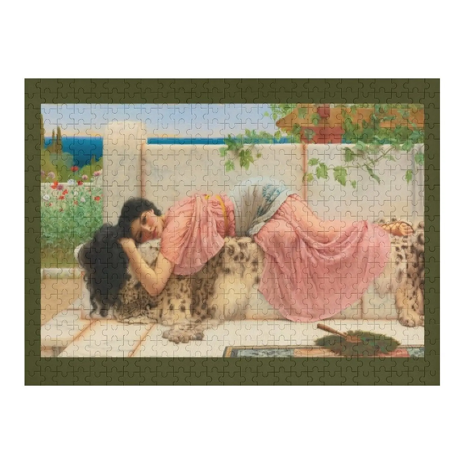 

Джон Уильям Годвард - когда сердце - молодой Пазл Деревянные животные Пазл