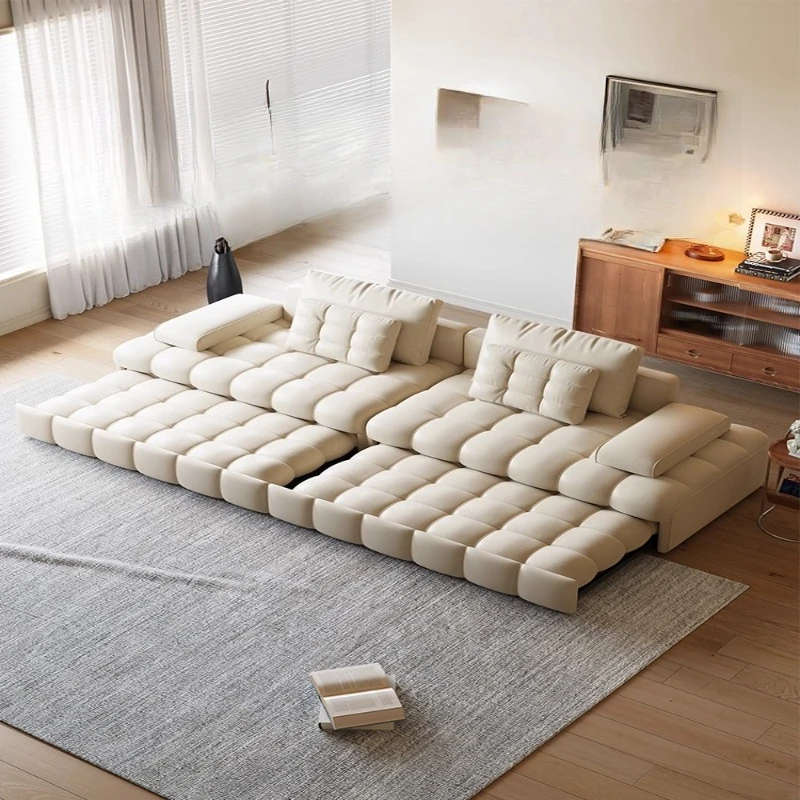 

Inline Functional Sofa Bed Living Room Foldable Telescopic Sofa Bed