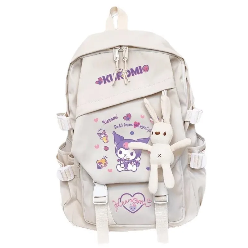 

Sanrio New Clow M Student Schoolbag Cute Cartoon Casual and Lightweight Large Capacity Backpack