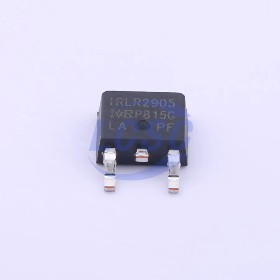 10 ピース/ロットオリジナル IRLR2905 パワー MOSFET N チャンネル 55V 42A 110 ワット TO-252-3 トランジスタ表面実装タイプチップ IRLR2905TRPBF