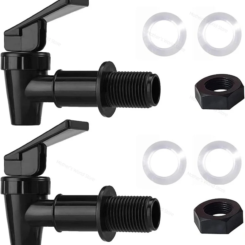 New 2 Pcs Replacement Faucet Water Bottle Jug BPA Free Plastic Water Spigot Replacement for Household Water Bucket