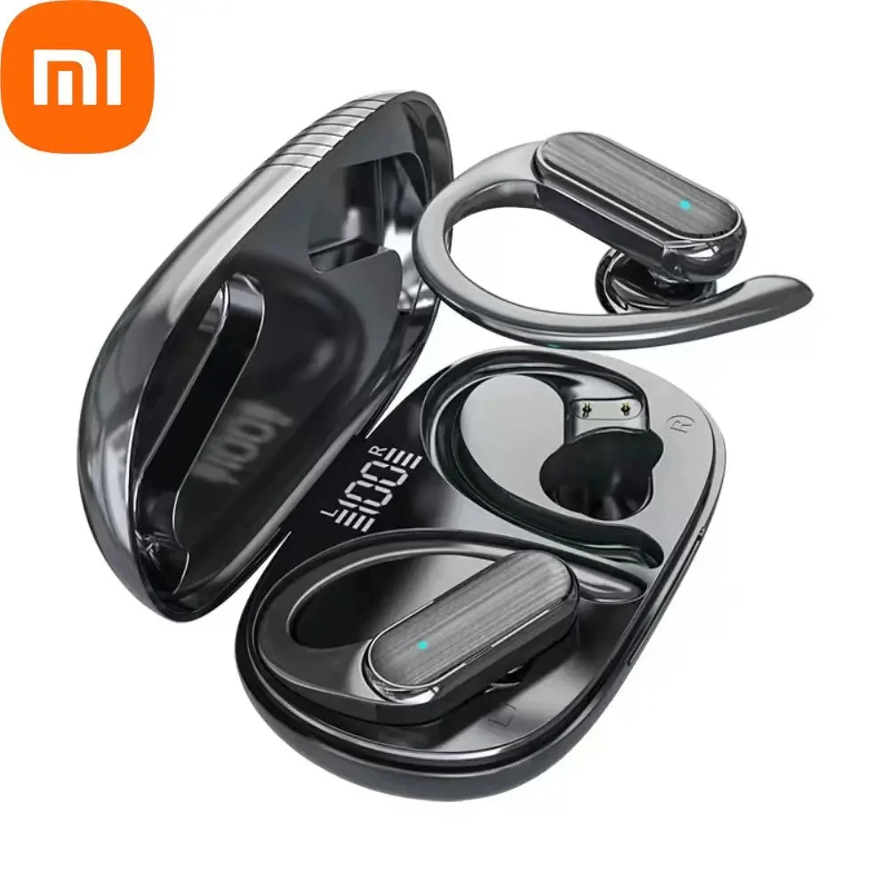 Xiaomi-A520 Fones de ouvido sem fio Bluetooth com microfone, fones à prova d\'água, EarHooks Headset, fones de ouvido esportivos, Touch Control