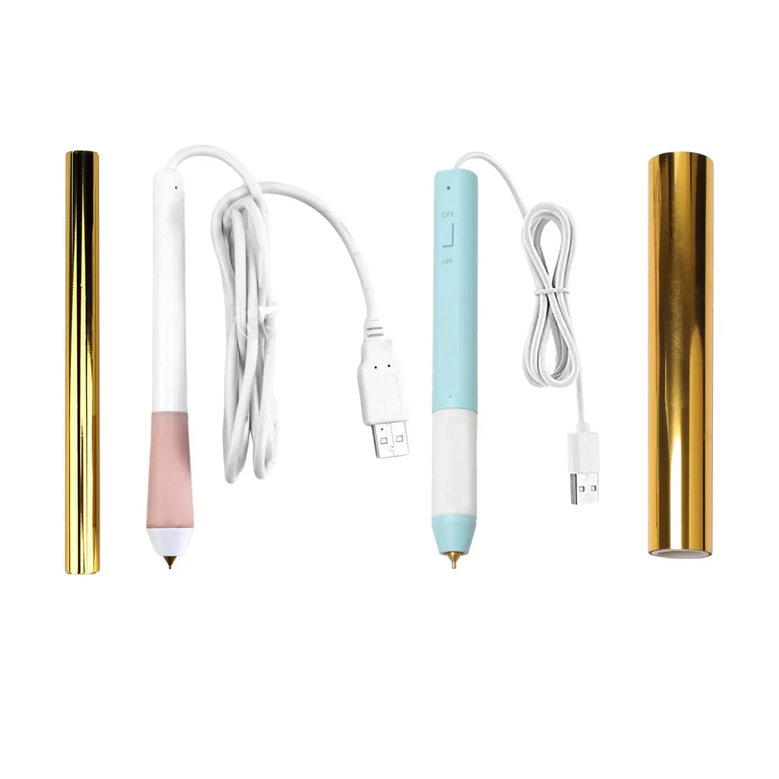 حار القلم USB 1.5 مللي متر أداة النقش قلم رسم البلاستيك ، البرنز بطاقة الكتابة اليدوية صنع الخط