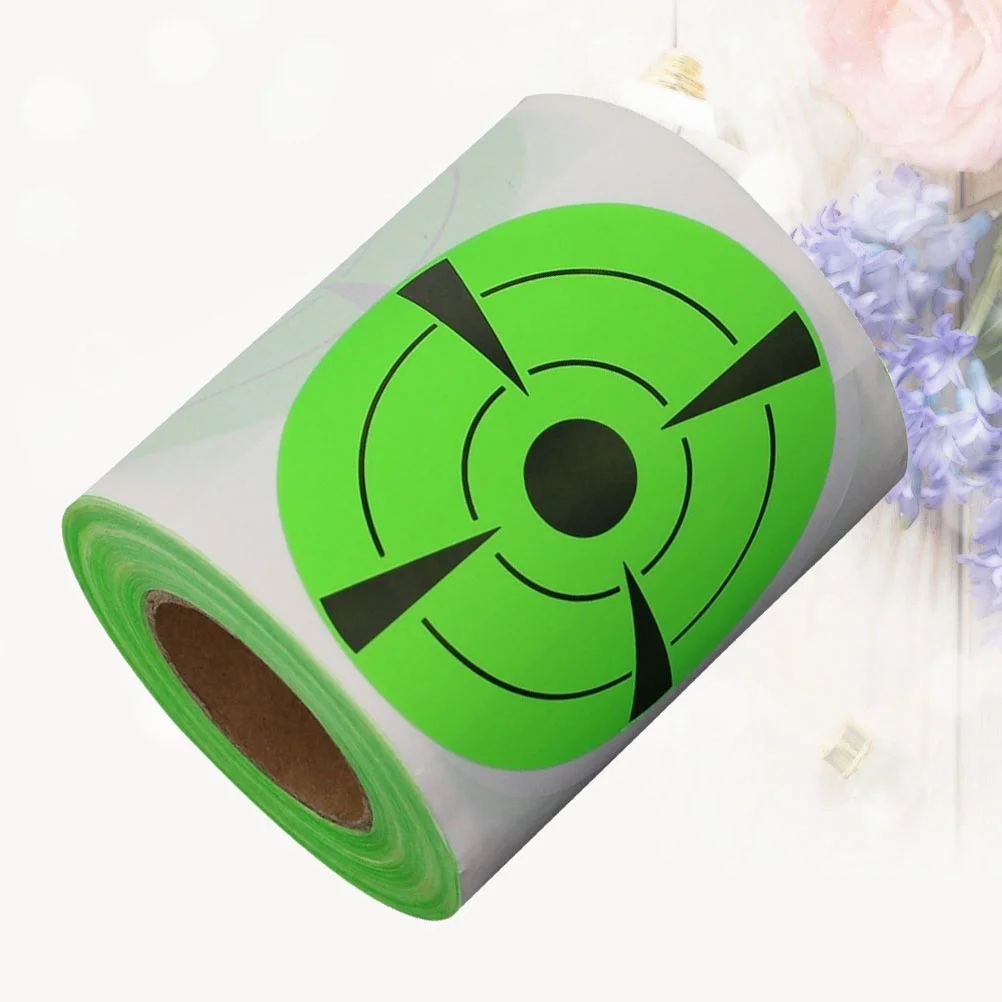 

Shooting Range Accessories Pasters Fluorescence Archery Targets Splatter Sticker Fluorescent Adhesive Arrow Stickers