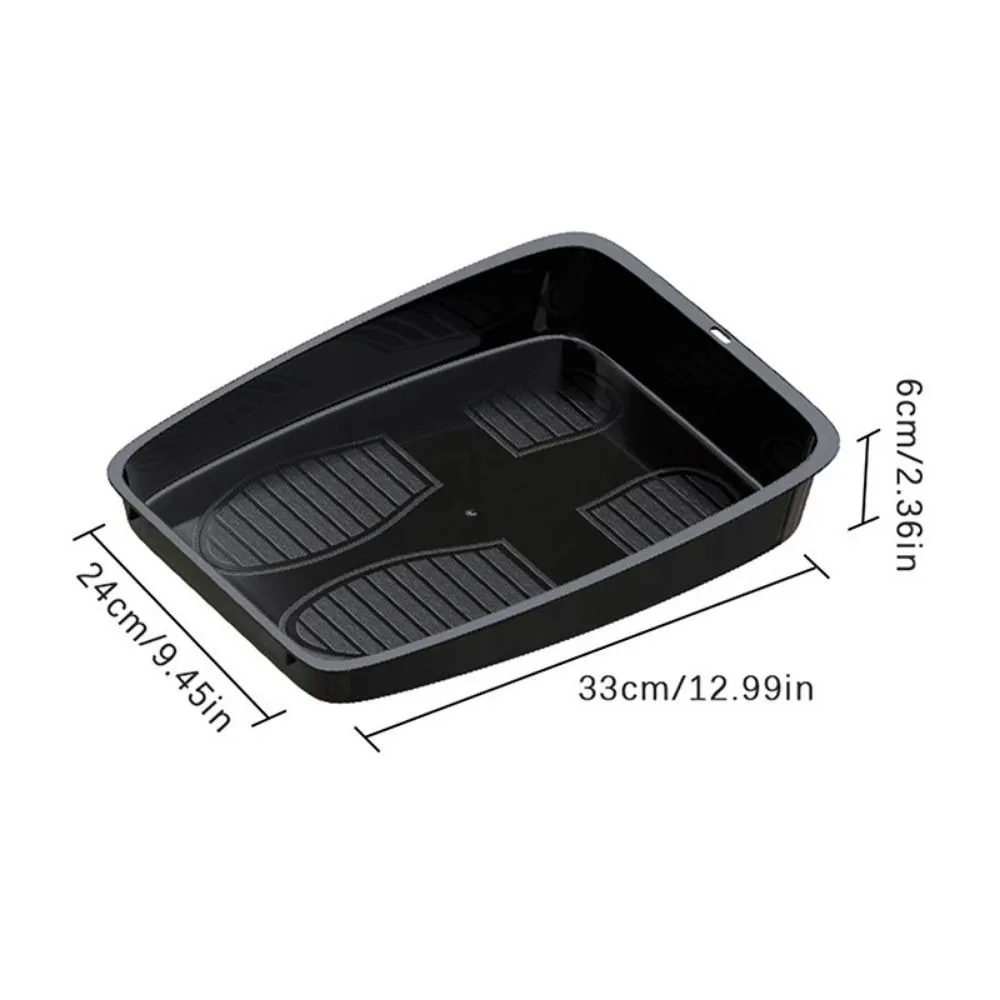 Durable Multifunctional Car Shoes Storage Tray Interior Tidying Vehicle Organizer Accessory Interior Storage Tray Car Storage