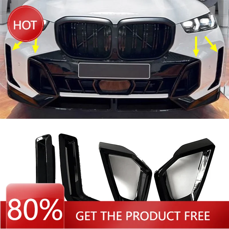 

Чехлы на зеркала автомобиля, передний бампер, сплиттер, боковой спойлер, вентиляционное отверстие, ветровой нож, комплекты кузова для BMW X5 G05 LCI 2023 2024 2025