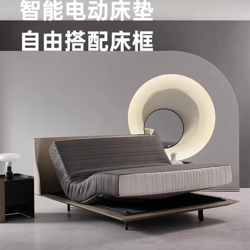 Light luxury high-end smart mattress integrated, modern lifting adjustment