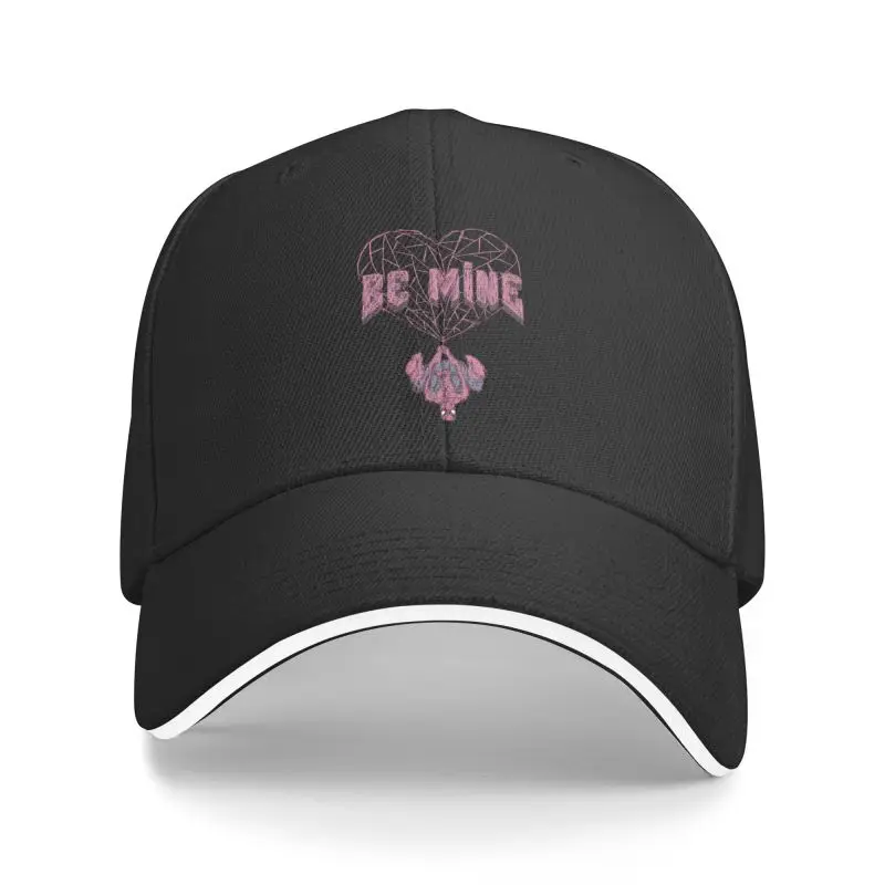 Custom Spiderman Be Mine Web Heart Baseball Cap Sun Protection Women Men's Adjustable Dad Hat