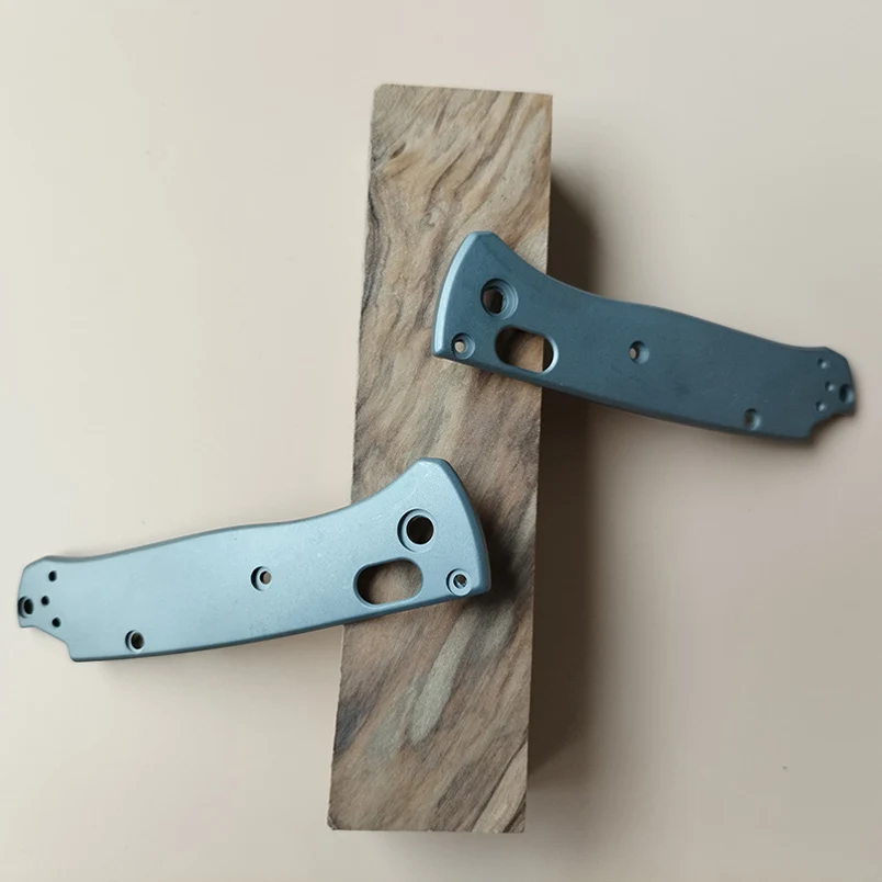 2025 جديد باستخدام الحاسب الآلي مخصص التيتانيوم قبضة مقبض الموازين بقع ل Benchmade Mini Bugout 533 سكين DIY بها بنفسك صنع الملحقات أجزاء