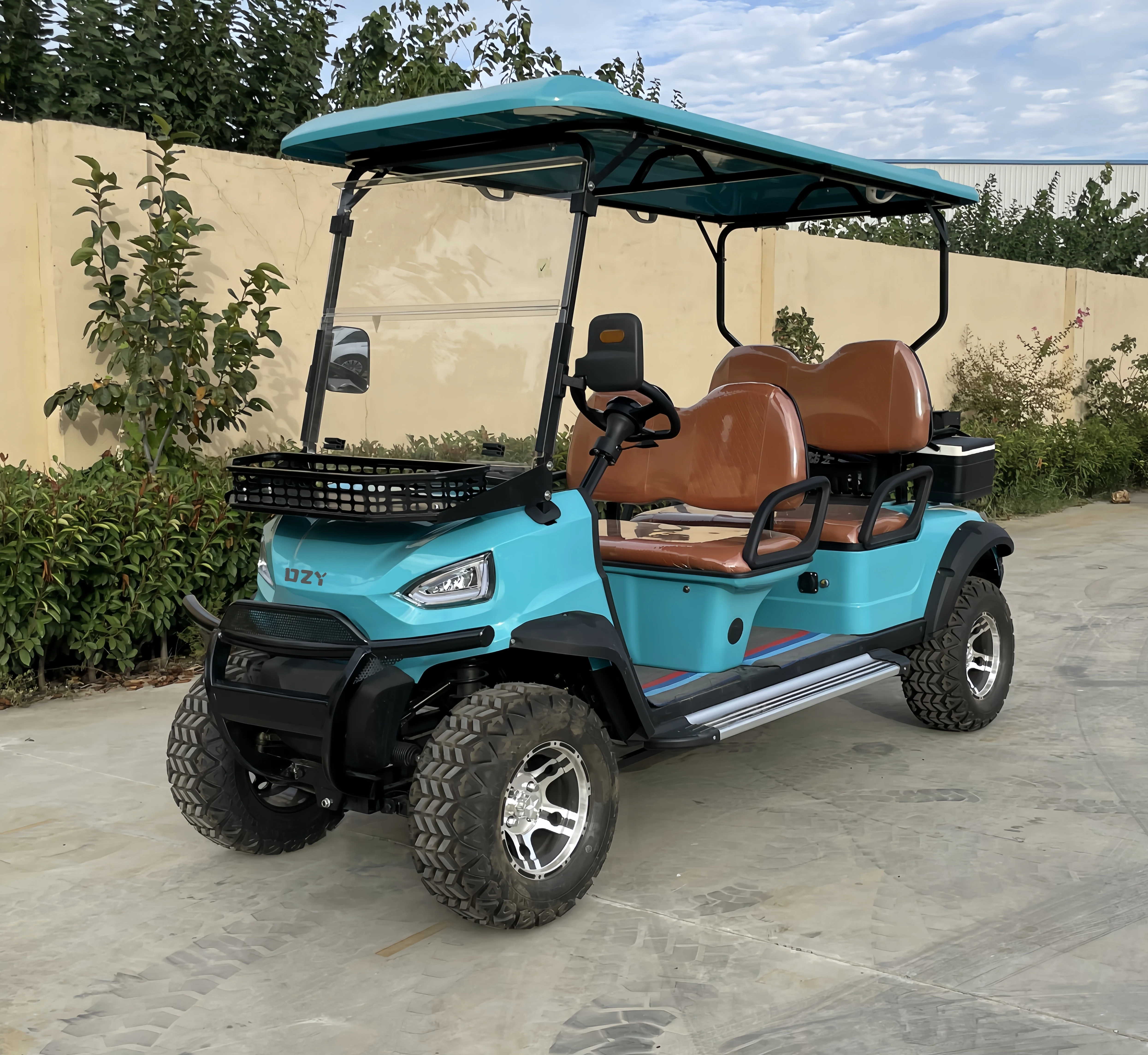 Tourist club car, durable 6-seater electric new energy vehicle, off-road vehicle, golf cart