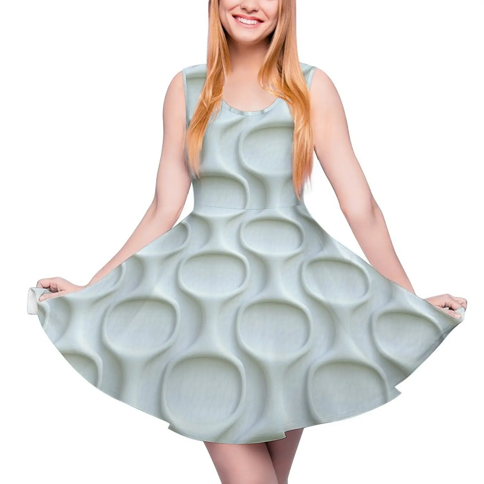 

Женское вечернее платье без рукавов Space Age, белое платье в стиле 60-х годов, модель 2024 на лето, 2024