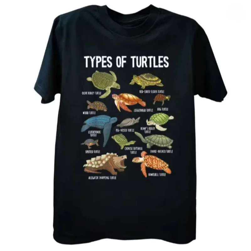 2026 Shark Faces Graphic T‑Shirt Ocean Animal Species Print Unisex Casual Tees Marine Biology Lover Nature Streetwear Daily Tops