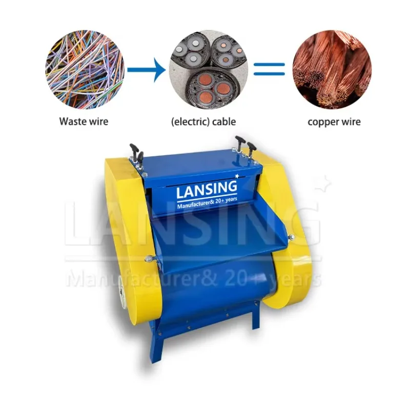 FD-2 Industry Machine 1-45mm Wire Stripping Machine Cable Skin Stripper Machine High-Speed Peeling