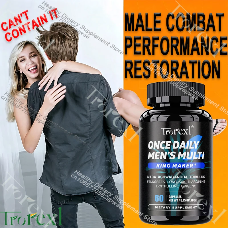 Endurance Supplement for Men – Performance Duration Optimizer, Blood Flow Support & Stamina Enhancing Formula