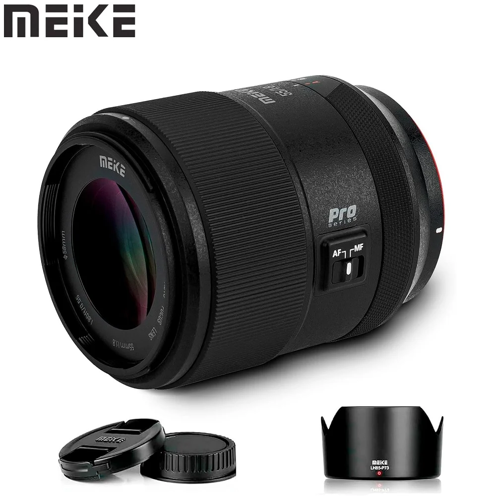 Meike 55mm F1.8 Pro 8K Auto Focus Full Frame Prime Portrait Lens STM for Sony E-Mount /for Nikon Z Mount /for L-Mount Camera