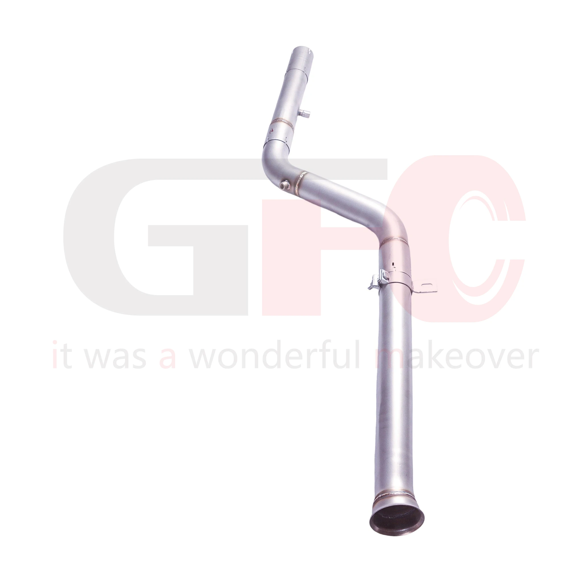 Suitable for BMW X3 G01, X4, G02, 2.0T B58, removing OPF and other length middle pipe replacement pipes, 3-inch exhaust pipes