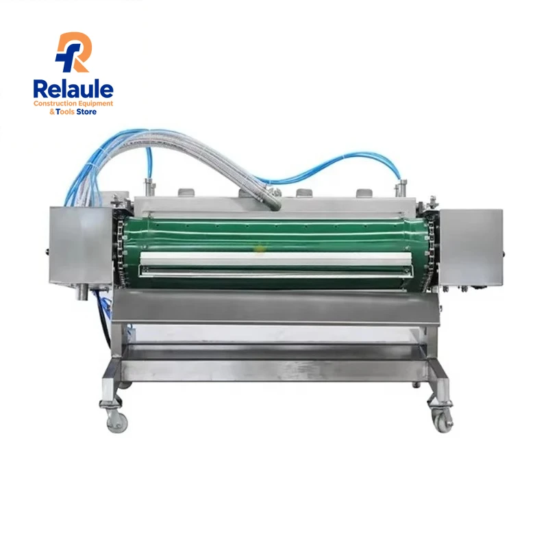 Vertical Vacuum Packing Machine Rice Sausage Sandwich Spare Parts Nut Seed Continuous Vacuum Rolling Sealer Packing Machine